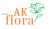 AK Flora Monogram Logo